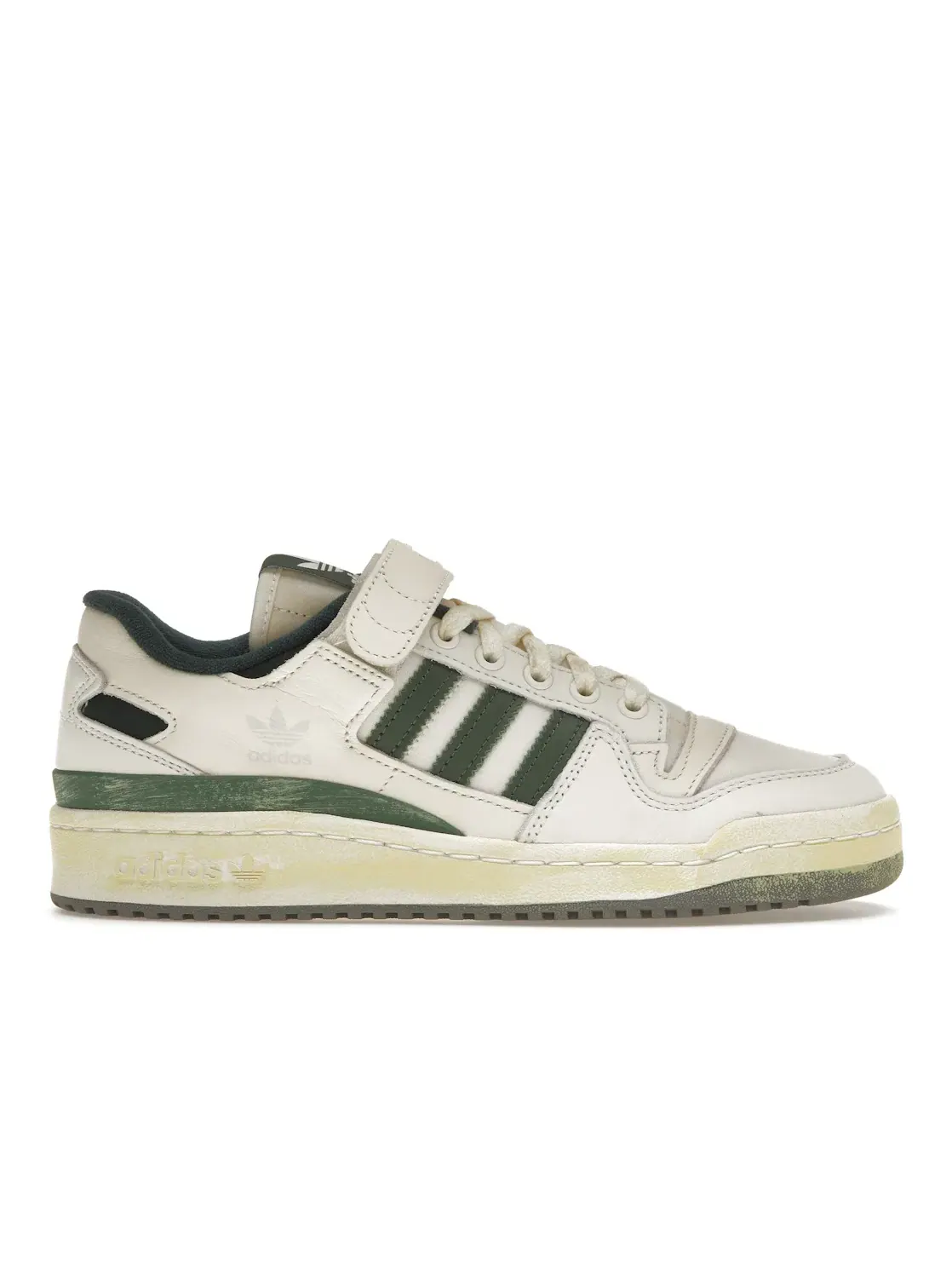 Мужские кроссовки Lifestyle Adidas Forum 84 Low AEC — изображение 1 из 4, белый/зеленый/белый