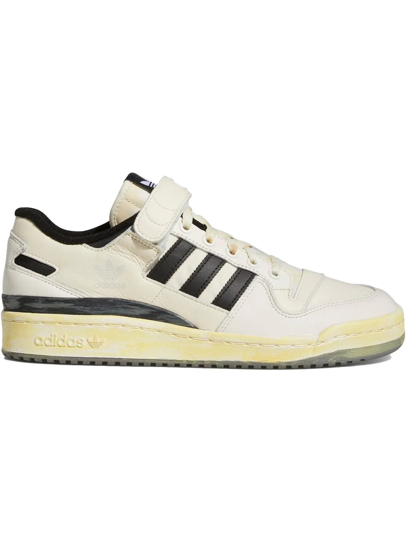 Мужские кроссовки lifestyle Adidas Forum 84 Low AEC — изображение 1 из 1, белый/черный/белый