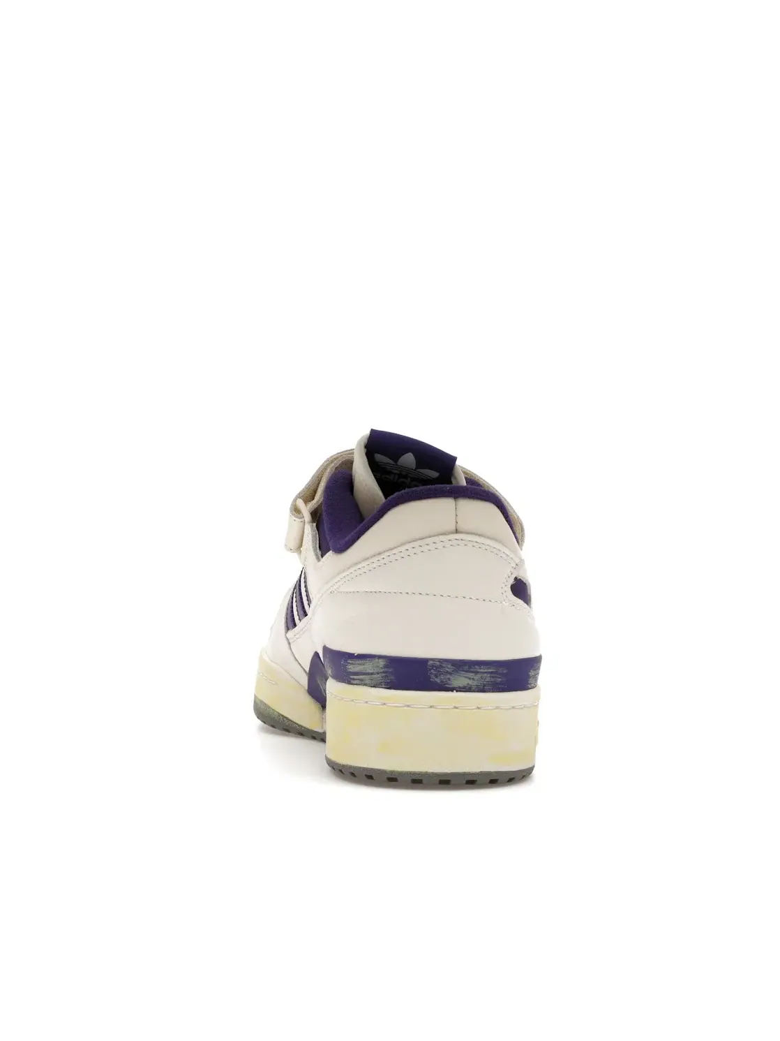 Мужские кроссовки Lifestyle Adidas Forum 84 Low AEC — изображение 4 из 4, белый/фиолетовый/белый