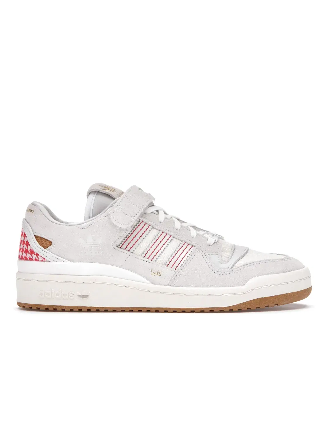 Мужские кроссовки lifestyle Adidas Forum 84 Low — изображение 1 из 4, белый/белый/белый