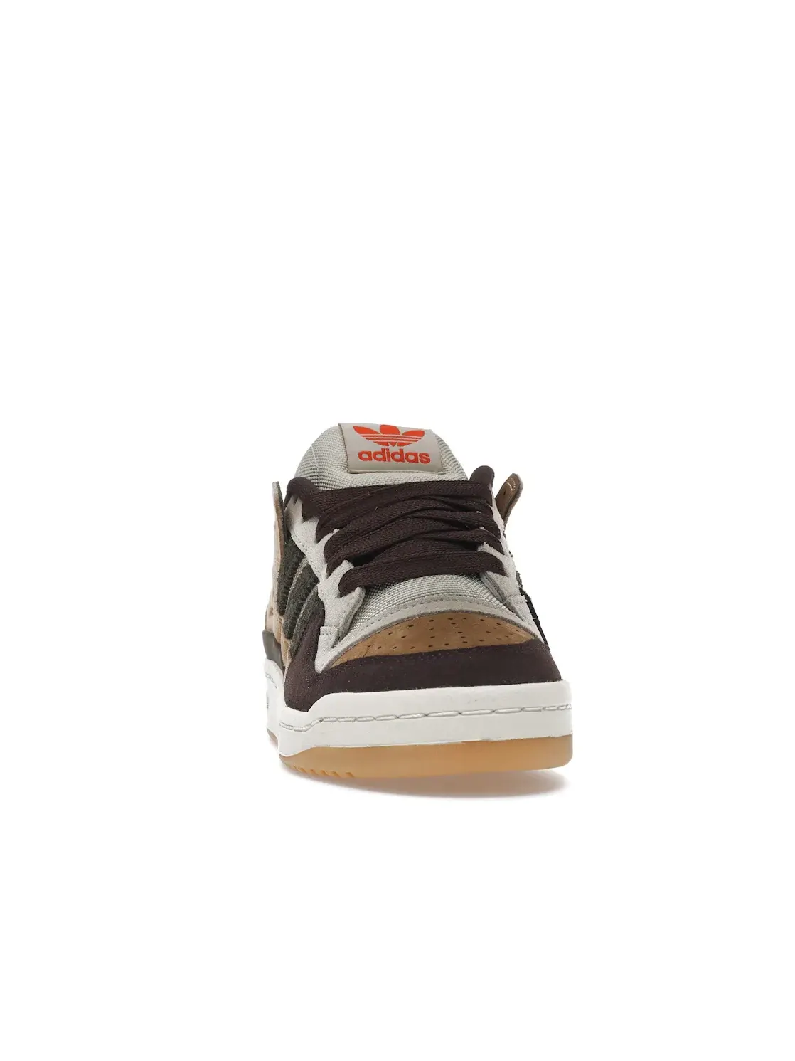 Мужские кроссовки с низким силуэтом Adidas Forum 84 Low — изображение 2 из 4, коричневый