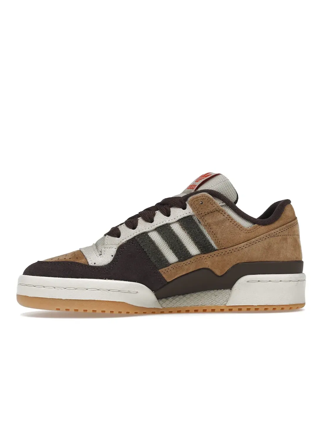 Мужские кроссовки с низким силуэтом Adidas Forum 84 Low — изображение 3 из 4, коричневый
