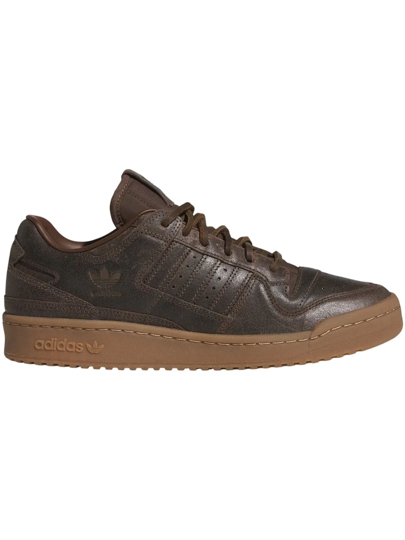 Мужские кроссовки lifestyle Adidas Forum 84 Low CL — изображение 1 из 1, коричневый/коричневый