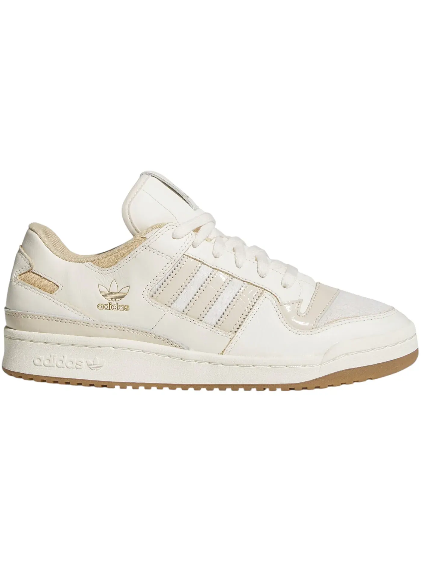 Мужские кроссовки lifestyle Adidas Forum 84 Low CL — изображение 1 из 1, белый/бежевый