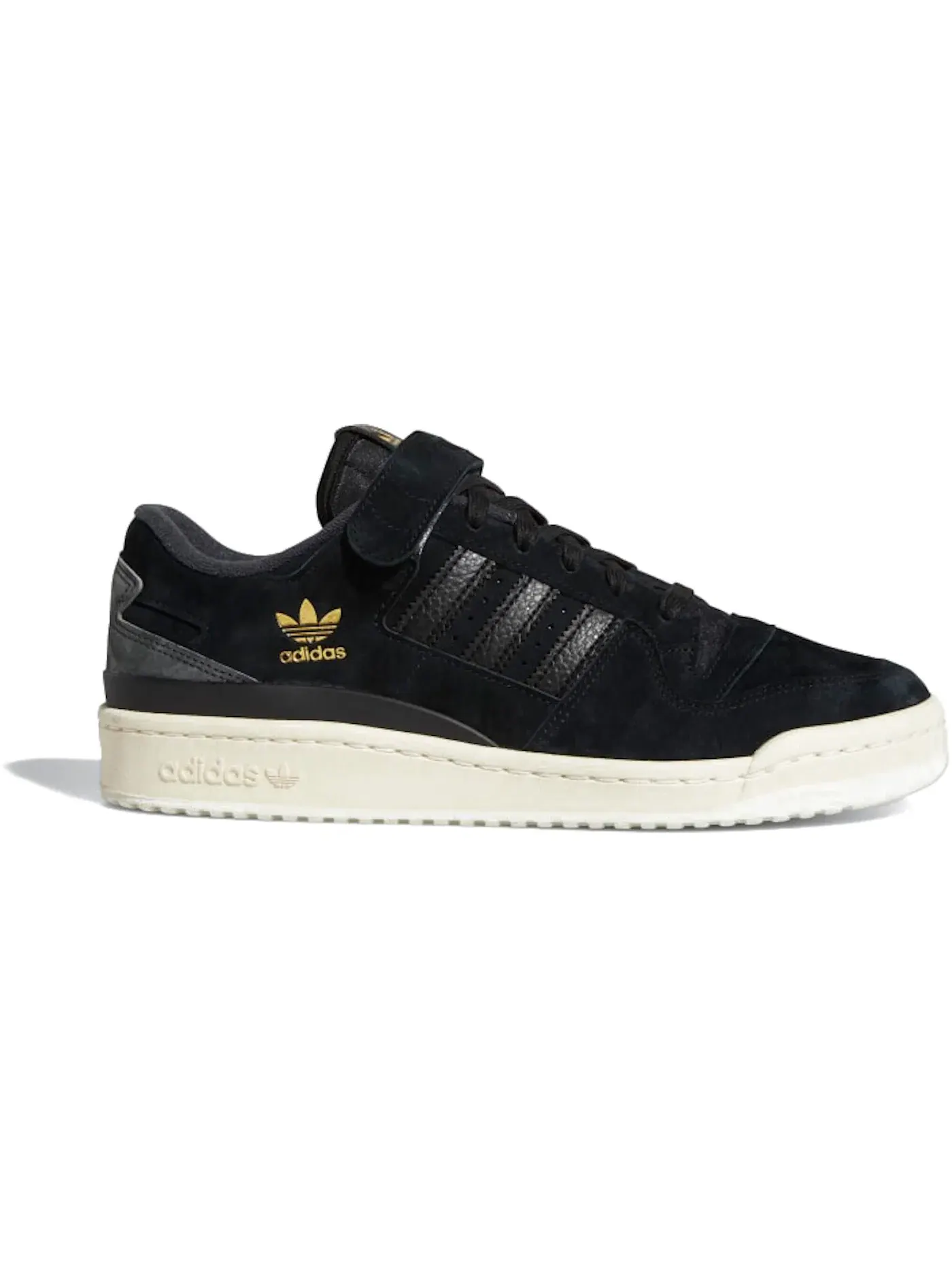 Мужские кроссовки Lifestyle Adidas Forum 84 Low — изображение 1 из 1, черный/кремовый белый