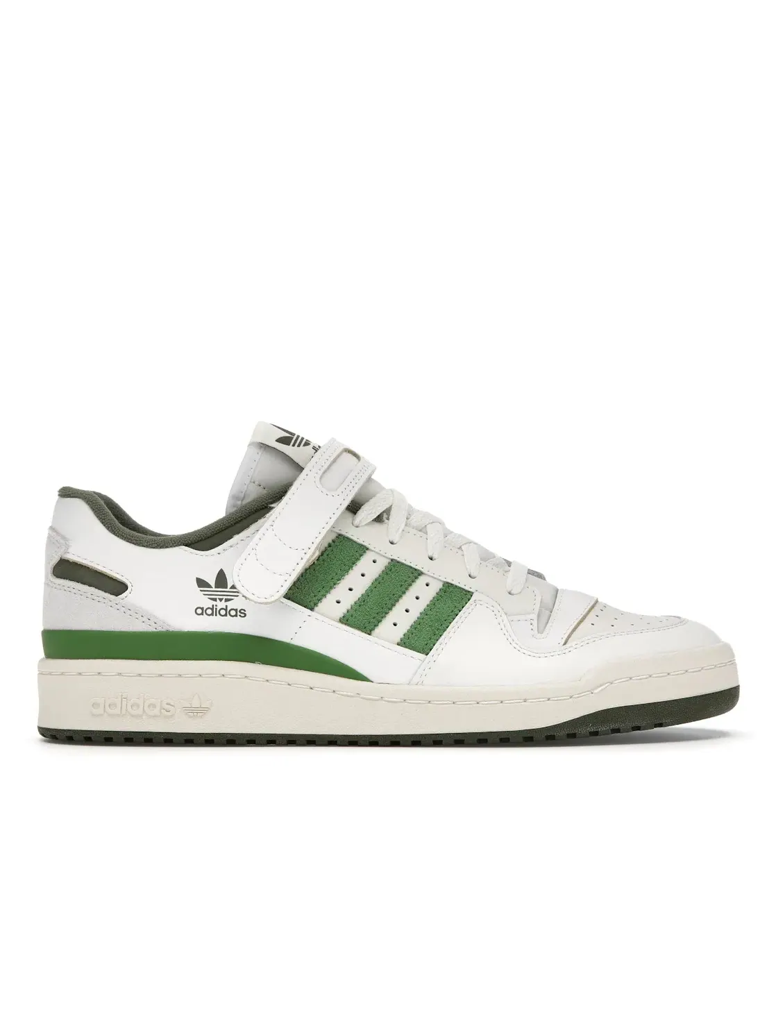 Мужские кроссовки с низким верхом Adidas Forum 84 Low — изображение 1 из 4, белый/зеленый