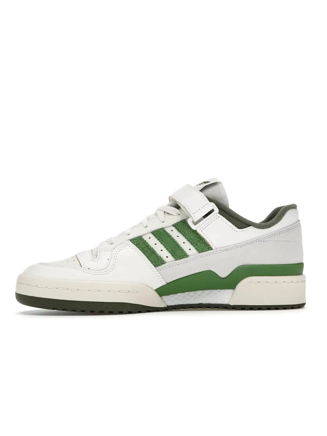 Мужские кроссовки с низким верхом Adidas Forum 84 Low — изображение 3 из 4, белый/зеленый