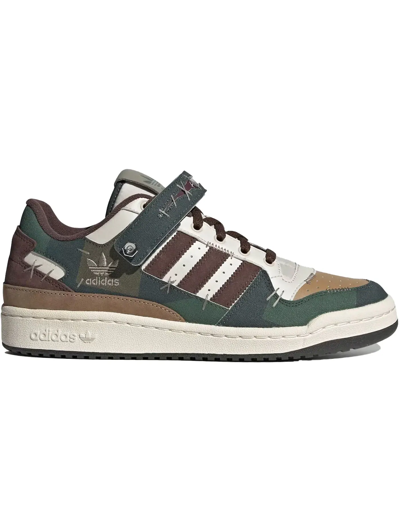 Мужские кроссовки Lifestyle Adidas Forum 84 Low, Alumina/Alumina/Cardboard — изображение 1 из 1