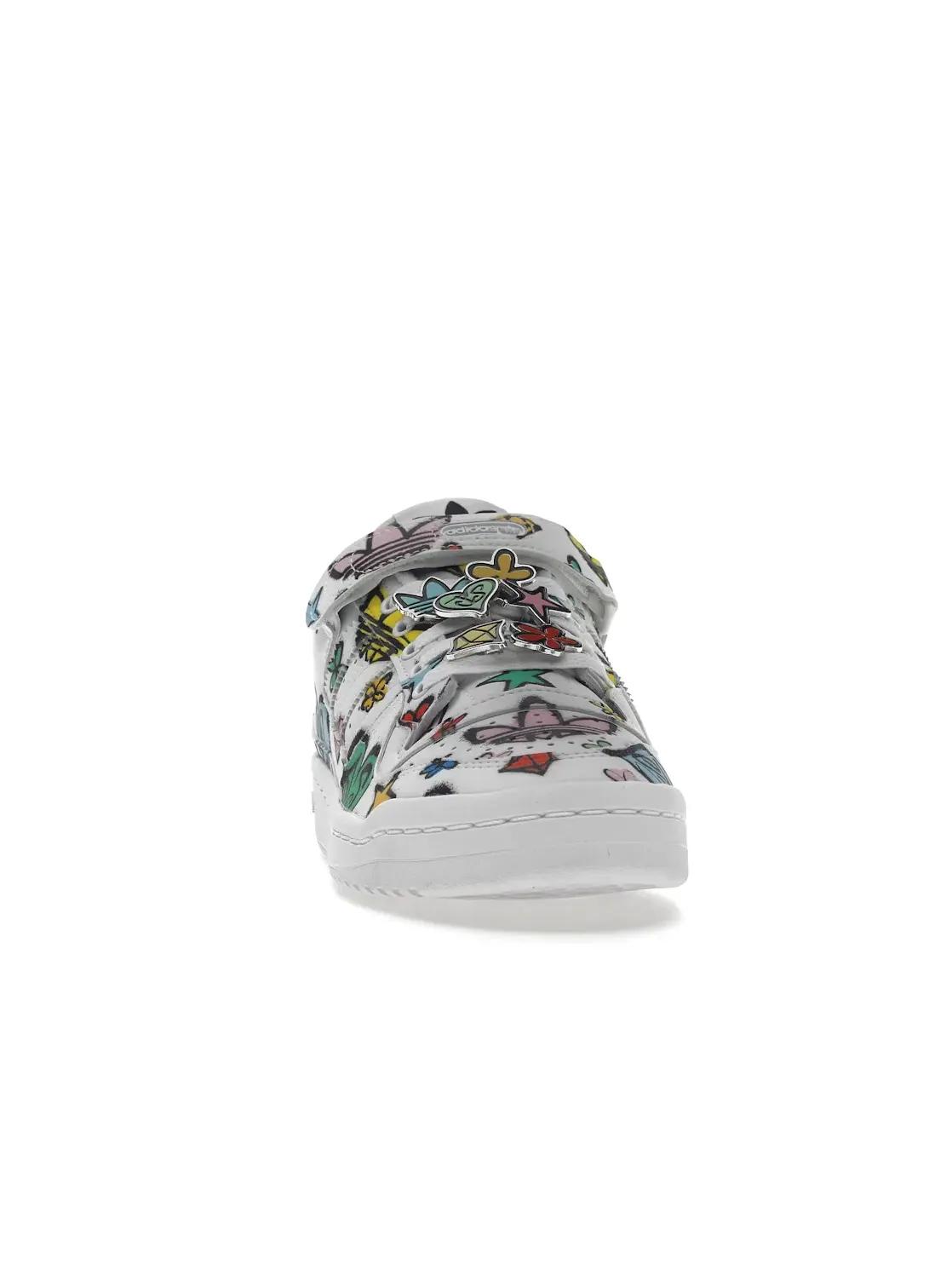 Мужские кроссовки Lifestyle с дизайном Jeremy Scott Monogram Graffiti Adidas Forum 84 Low — изображение 2 из 4