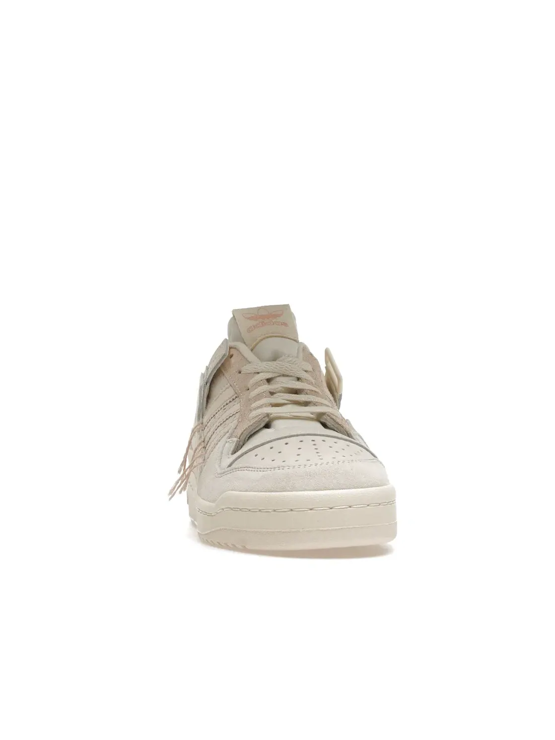 Мужские кроссовки с замшевым верхом Adidas Forum 84 Low — изображение 2 из 4, белый белый