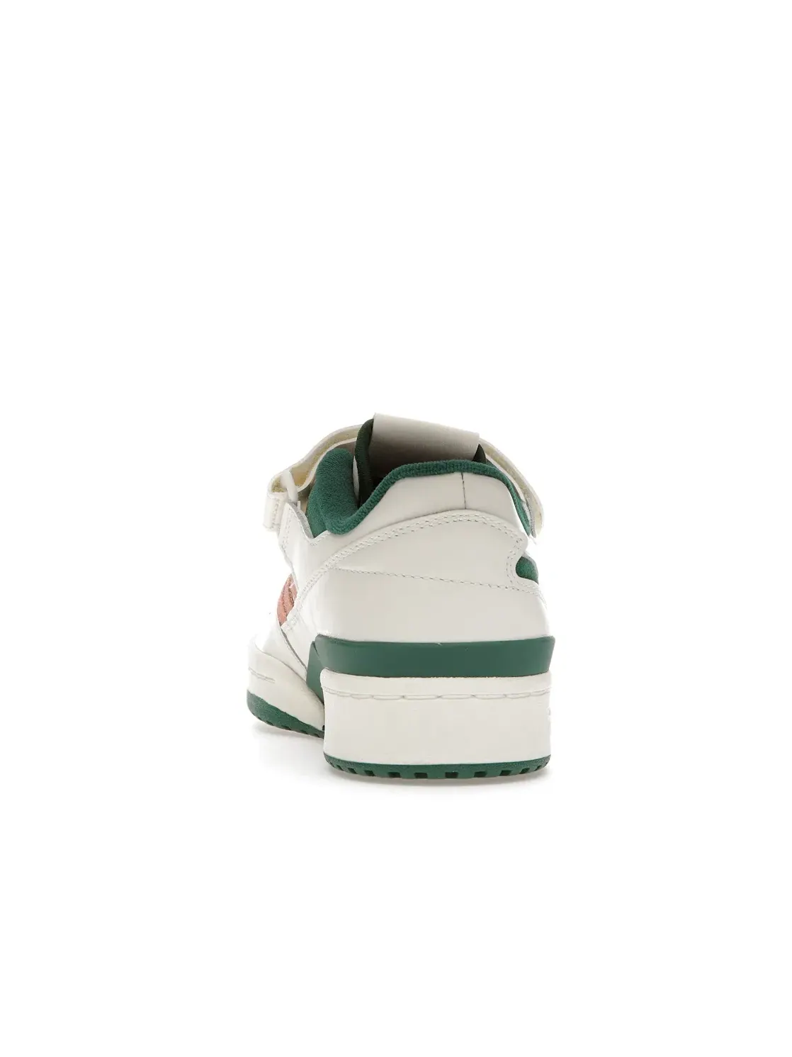Мужские кроссовки для повседневной носки с перфорацией Adidas Forum 84 Low — изображение 4 из 4, белый/зеленый/розовый