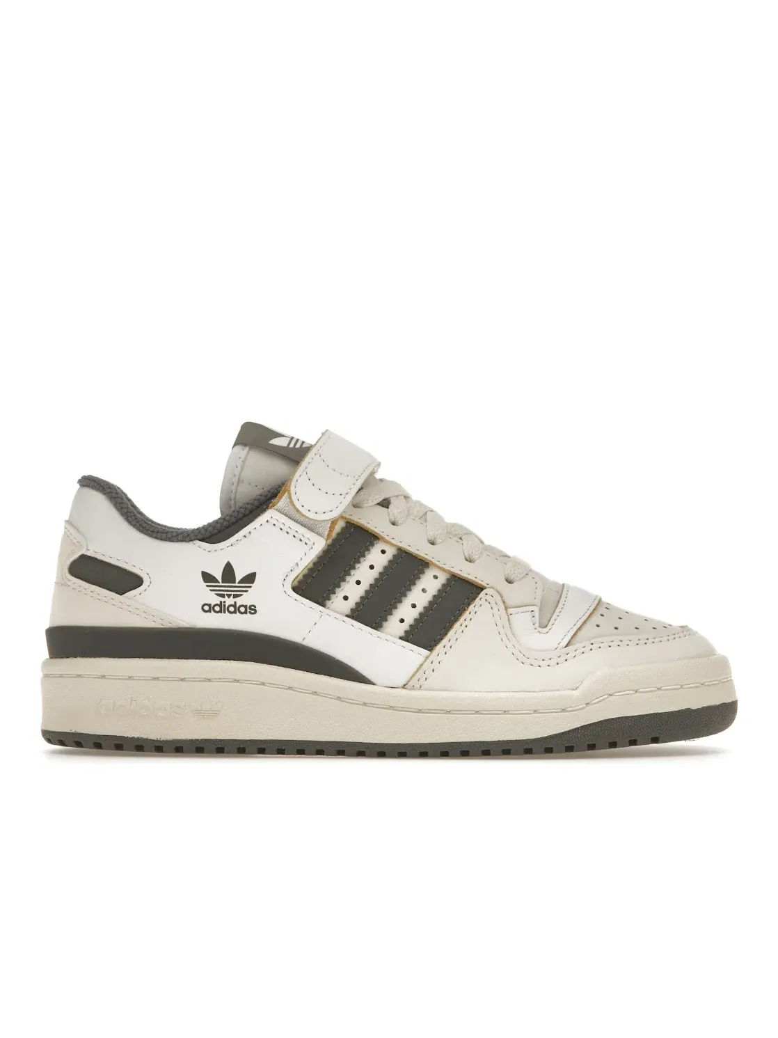 Женские кроссовки Lifestyle с перфорированным носком Adidas Forum 84 Low — изображение 1 из 4, белый серебристый белый