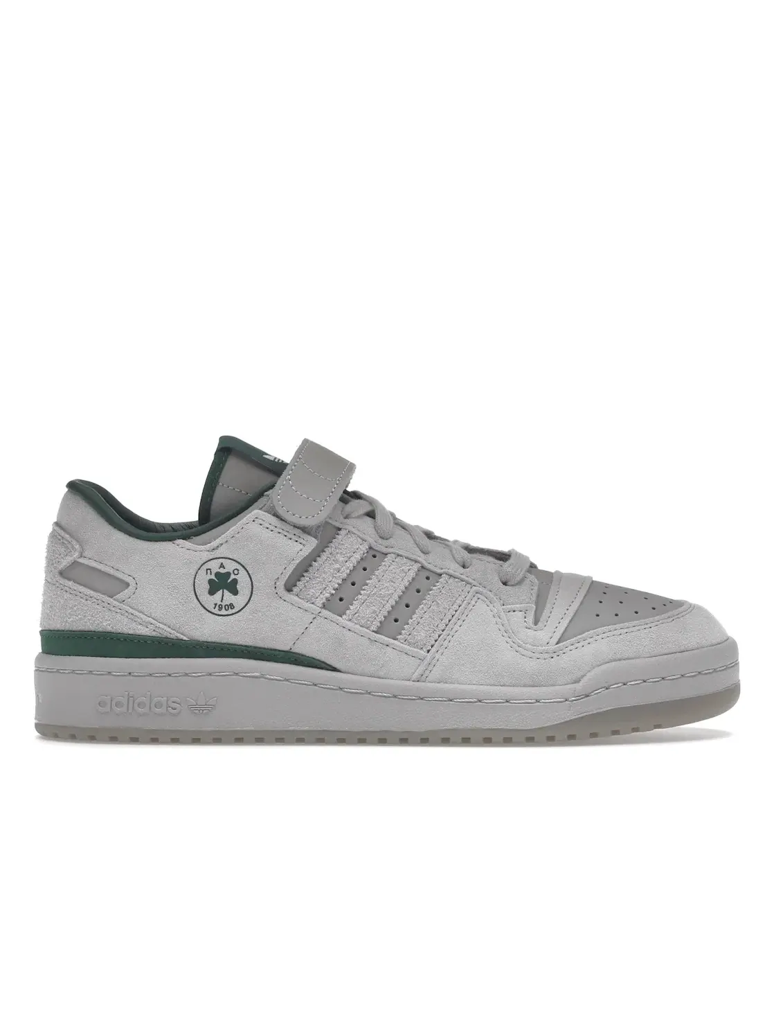 Мужские кроссовки с принтом Adidas Forum 84 Low BSTN Panathinaikos — изображение 1 из 4