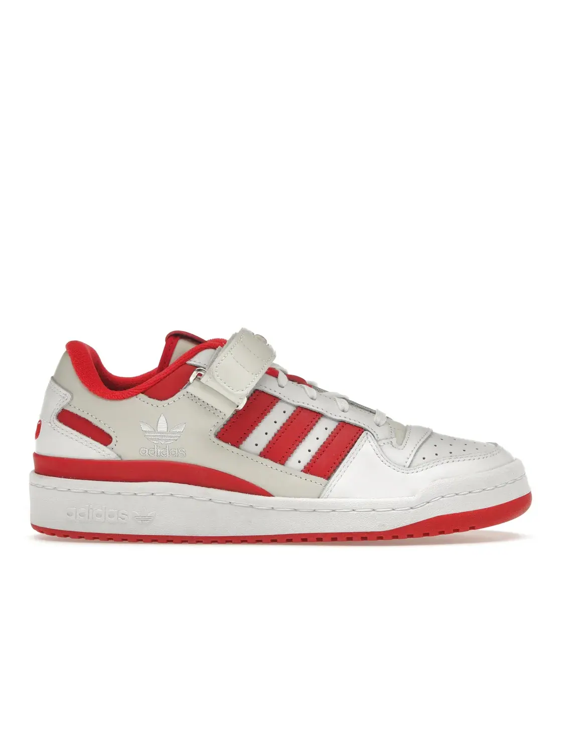 Мужские кроссовки Lifestyle Adidas Forum 84 Low Trap Kitchen — изображение 1 из 4, белый/белый/красный
