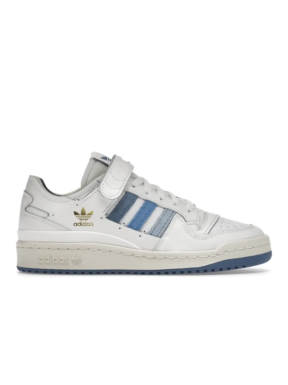Мужские кроссовки для повседневной носки Adidas Forum 84 Low — изображение 1 из 4, белый/белый/синий/синий