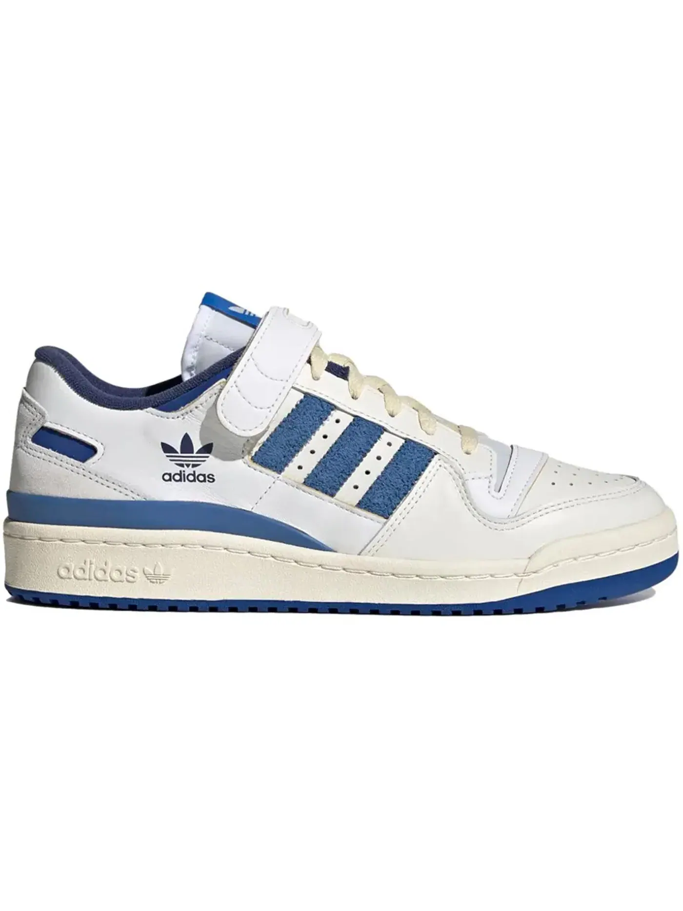 Мужские кроссовки Lifestyle Adidas Forum 84 Low — изображение 1 из 1, белый/синий