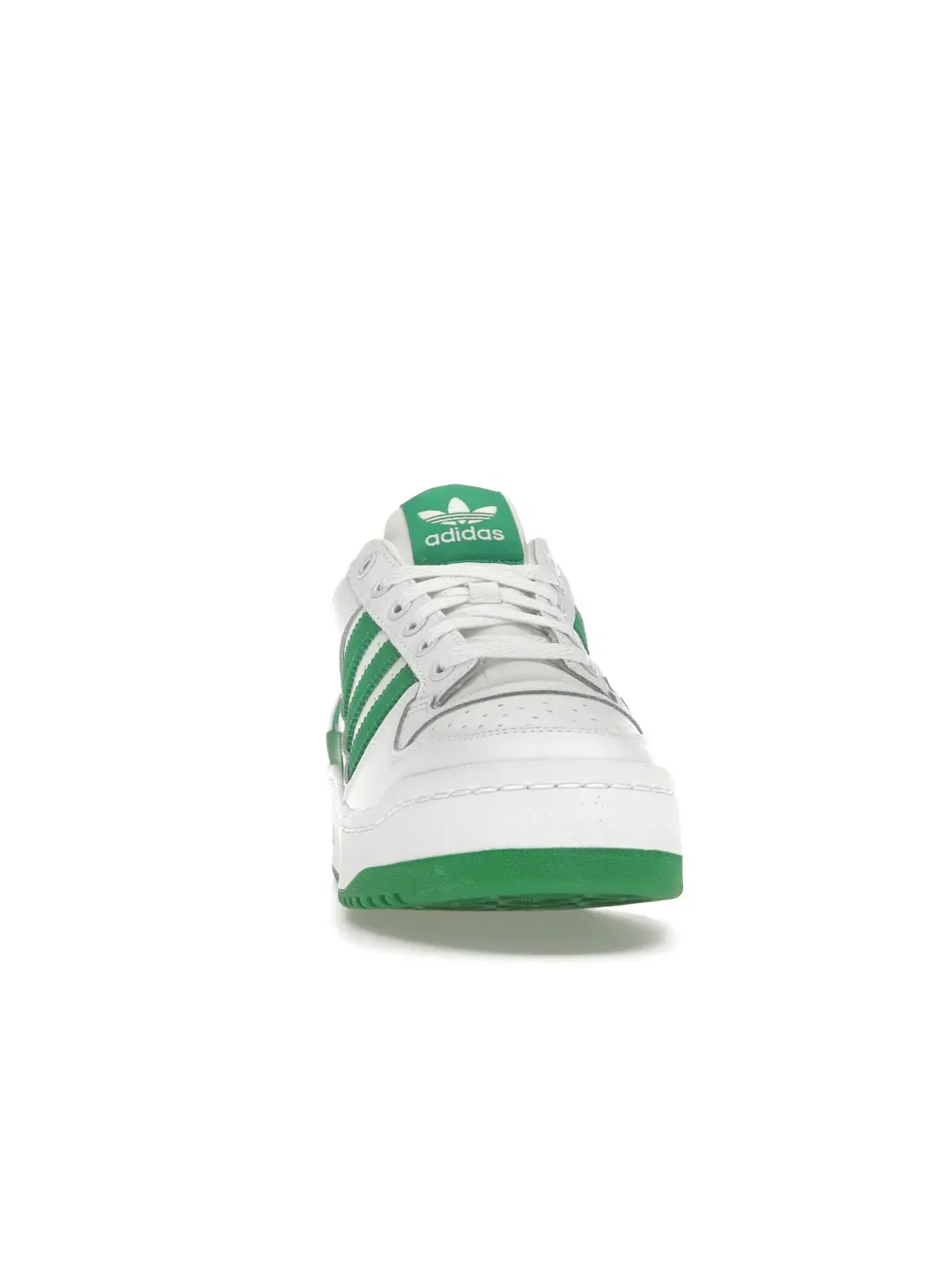Женские кроссовки Lifestyle с высоким верхом Adidas Forum Bold — изображение 2 из 4, белый/зеленый/серый