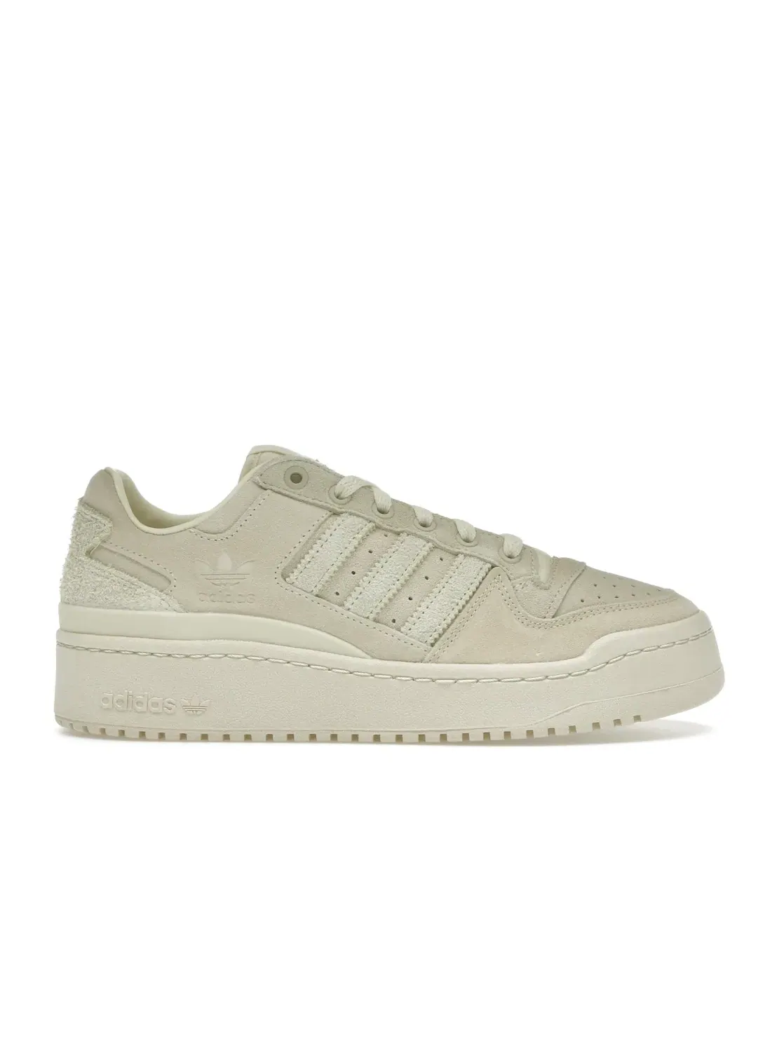 Женские кроссовки lifestyle с полосками Adidas Forum Bold Stripes — изображение 1 из 4, белый
