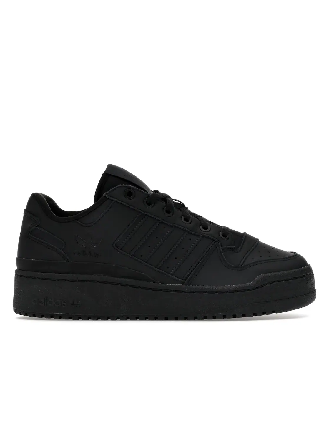 Женские кроссовки Lifestyle Adidas Forum Bold Stripes — изображение 1 из 4, черный/черный/белый