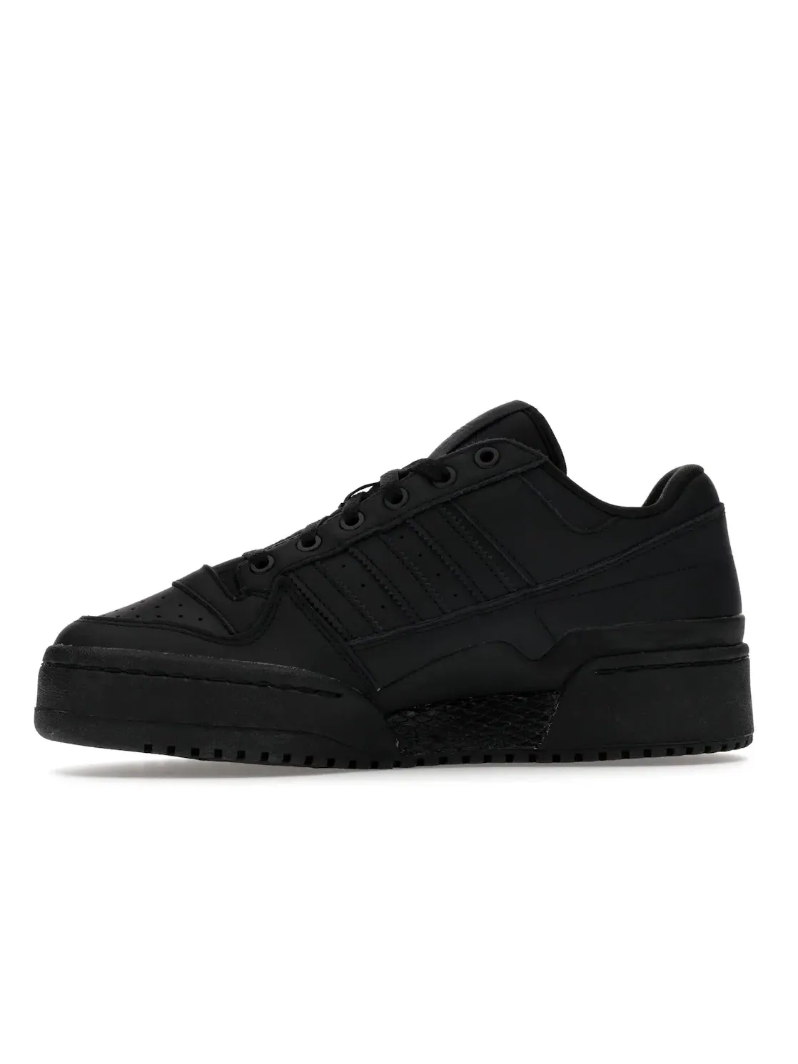 Женские кроссовки Lifestyle Adidas Forum Bold Stripes — изображение 3 из 4, черный/черный/белый