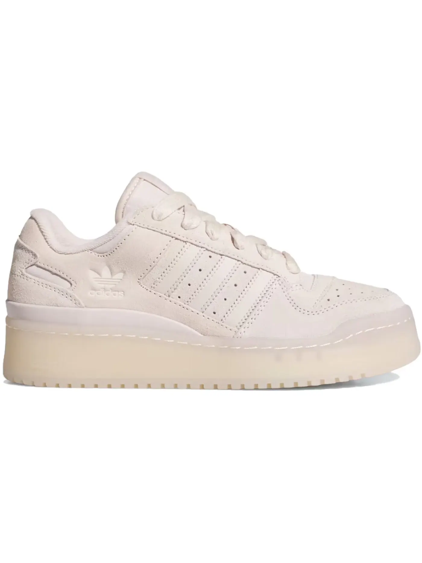Женские кроссовки для повседневной носки Adidas Forum Bold Stripes — изображение 1 из 1, кремовый белый