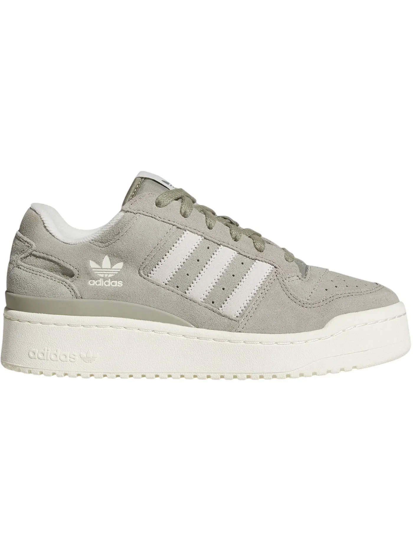 Женские кроссовки Lifestyle Adidas Forum Bold Stripes — изображение 1 из 1, серебристый белый белый