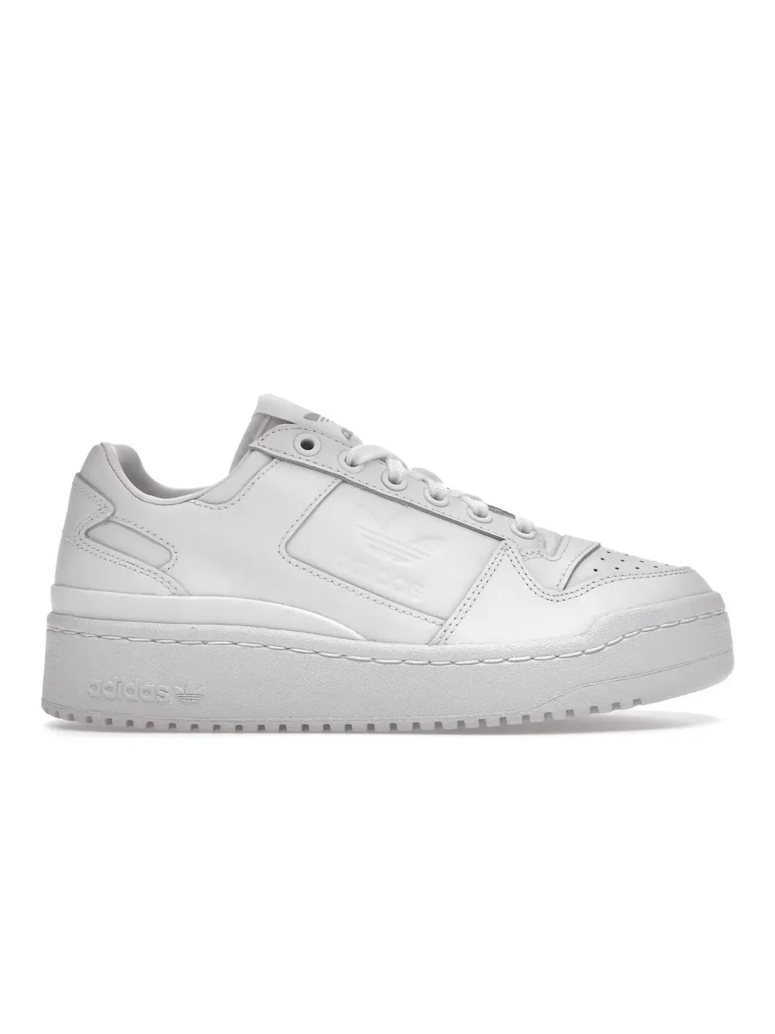 Женские кроссовки lifestyle Adidas Forum Bold — изображение 1 из 4, белый/белый/черный