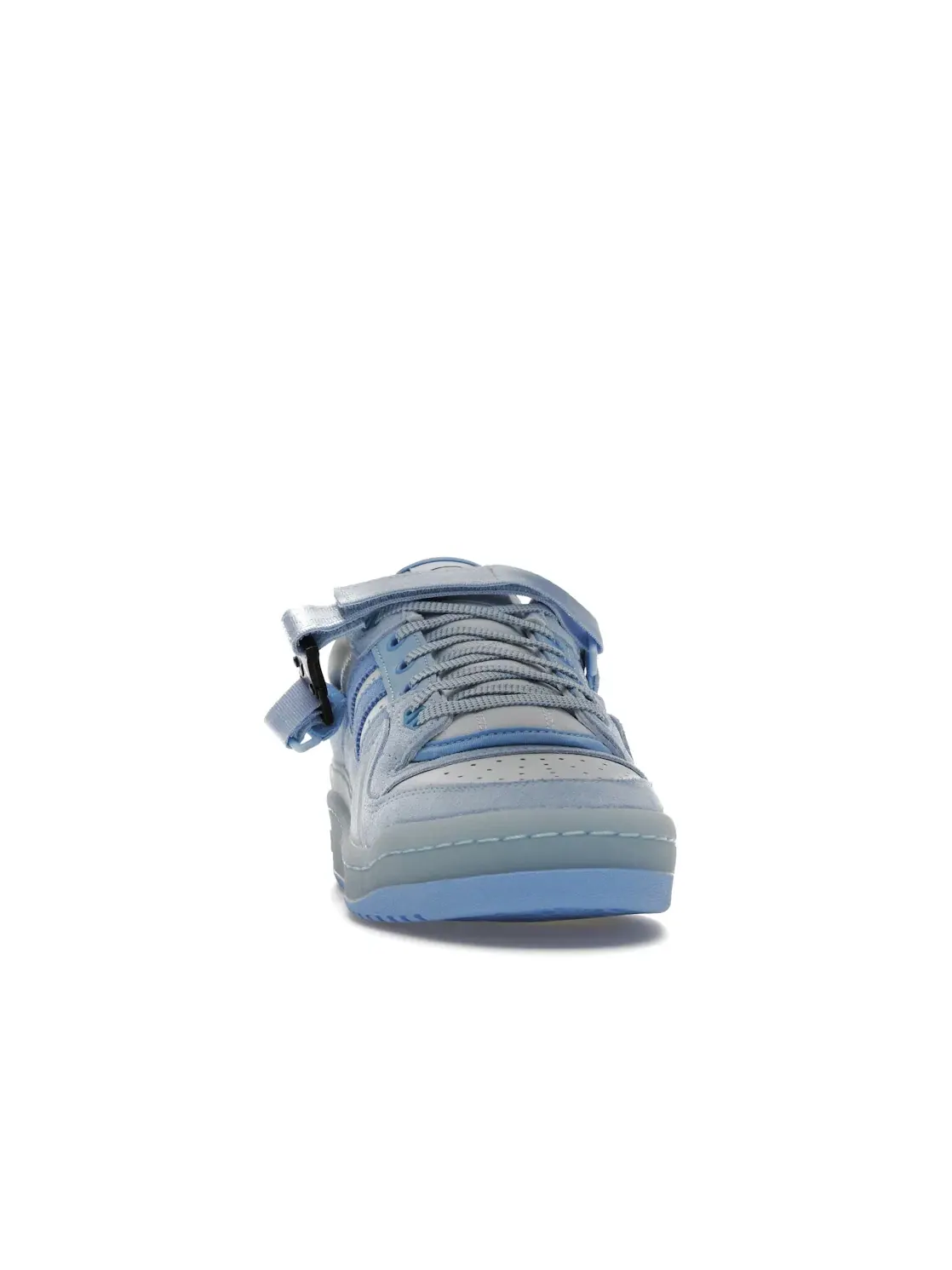 Мужские кроссовки Lifestyle с металлической пряжкой Adidas Forum Buckle Low Bad Bunny — изображение 2 из 4, синий синий синий