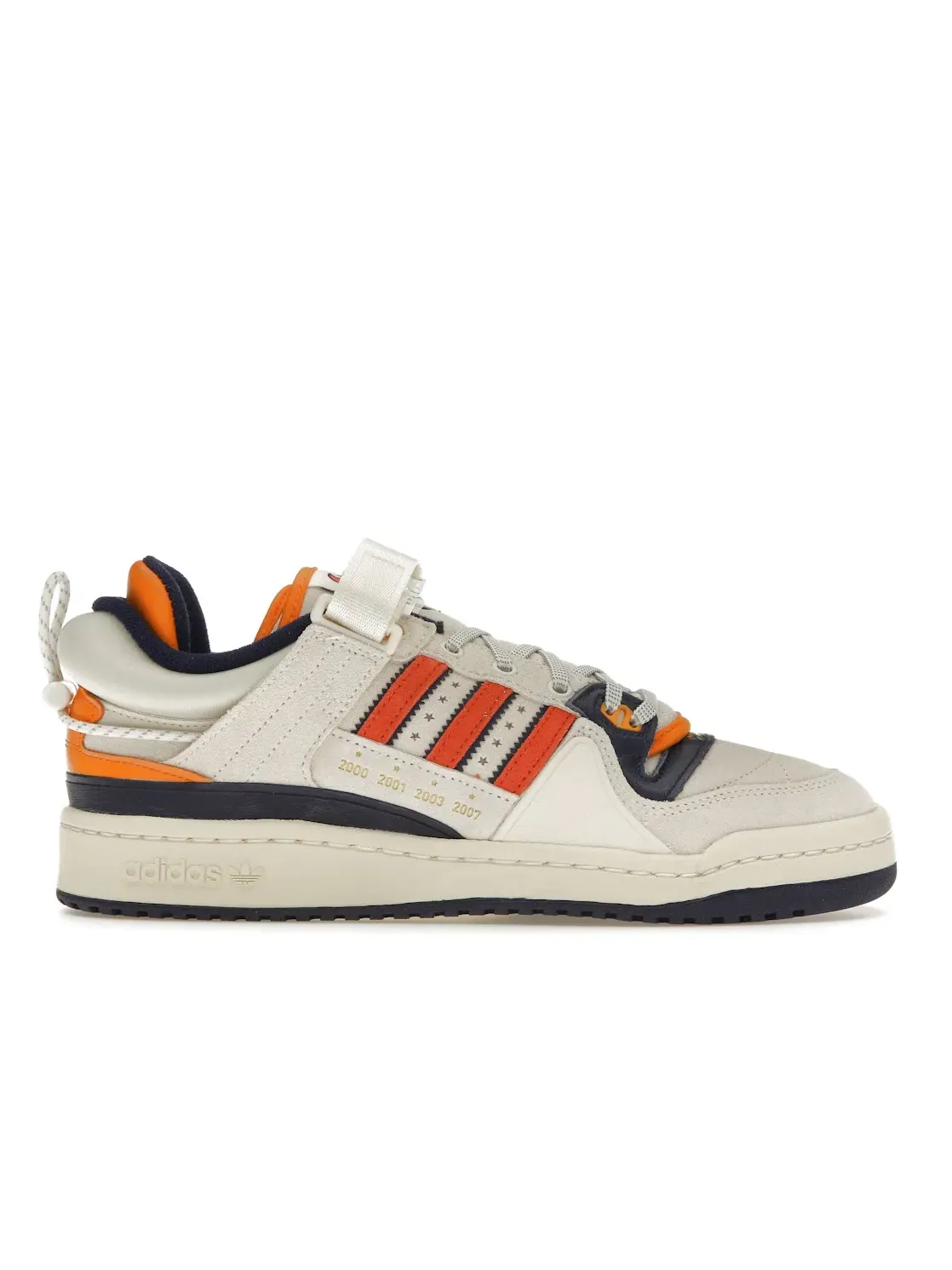 Мужские кроссовки Lifestyle Adidas Forum Buckle Low Bad Bunny Cangrejeros de Santurce — изображение 1 из 4