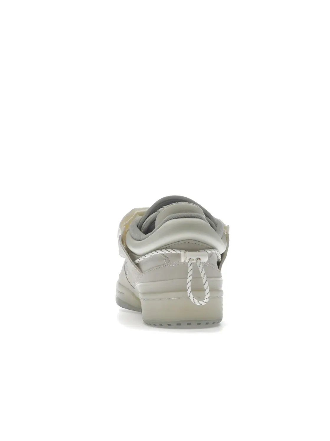 Мужские кроссовки с ремешком Bad Bunny Forum Buckle Low Adidas — изображение 4 из 4, белый прозрачный белый