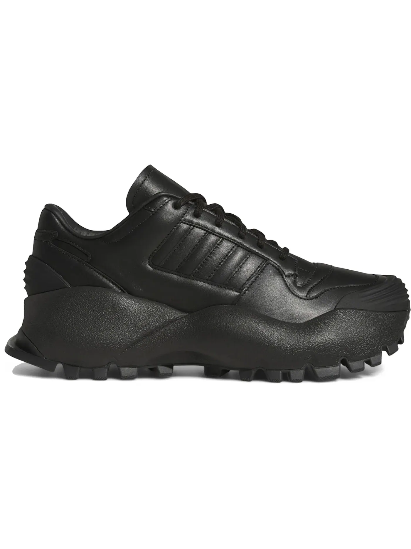 Мужские кроссовки Lifestyle Adidas Forum Combat Sneaker — изображение 1 из 1, черный/черный