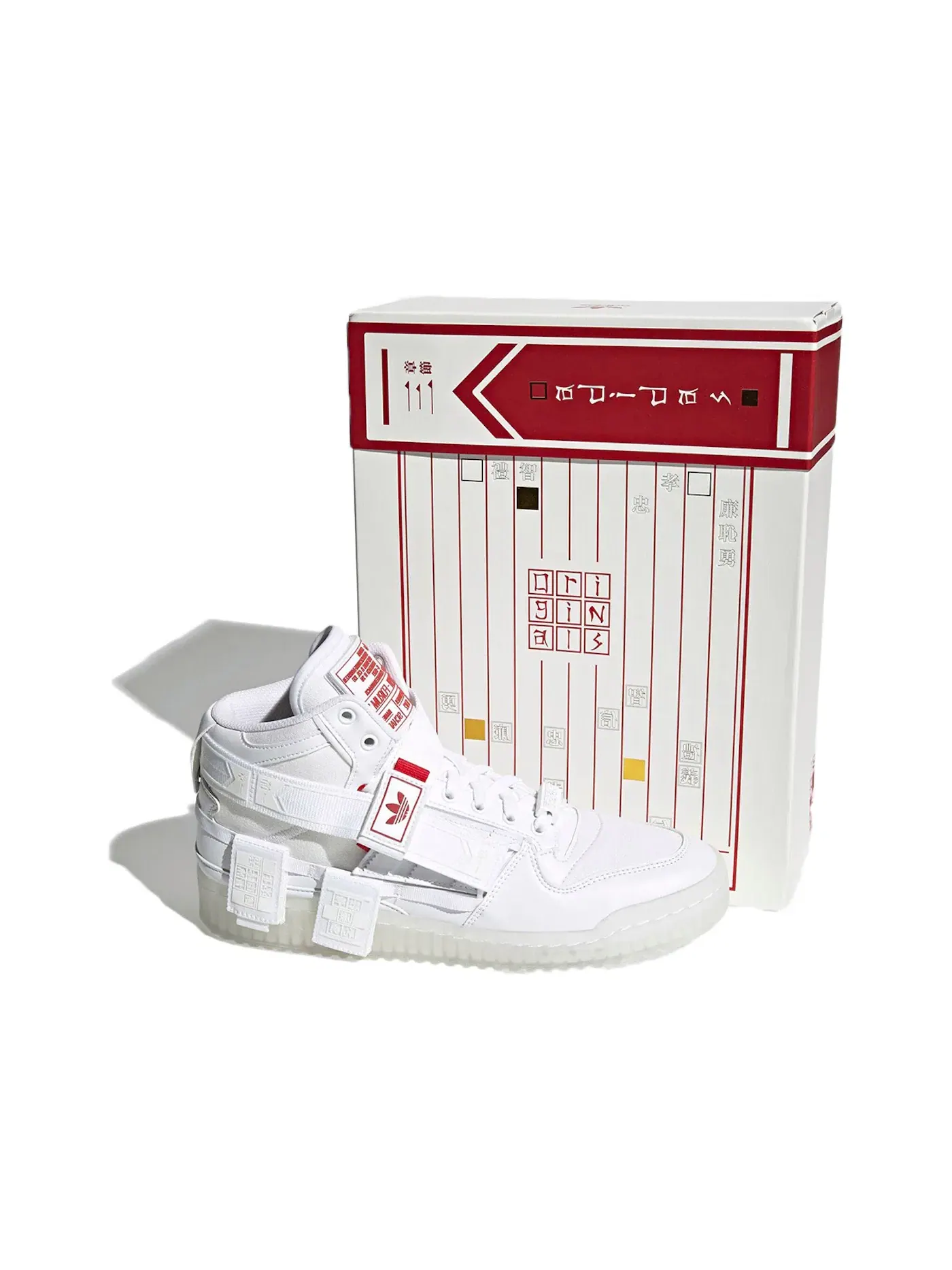 Мужские кроссовки Lifestyle Adidas Forum Communicator Mid — изображение 1 из 1, белый/белый/черный