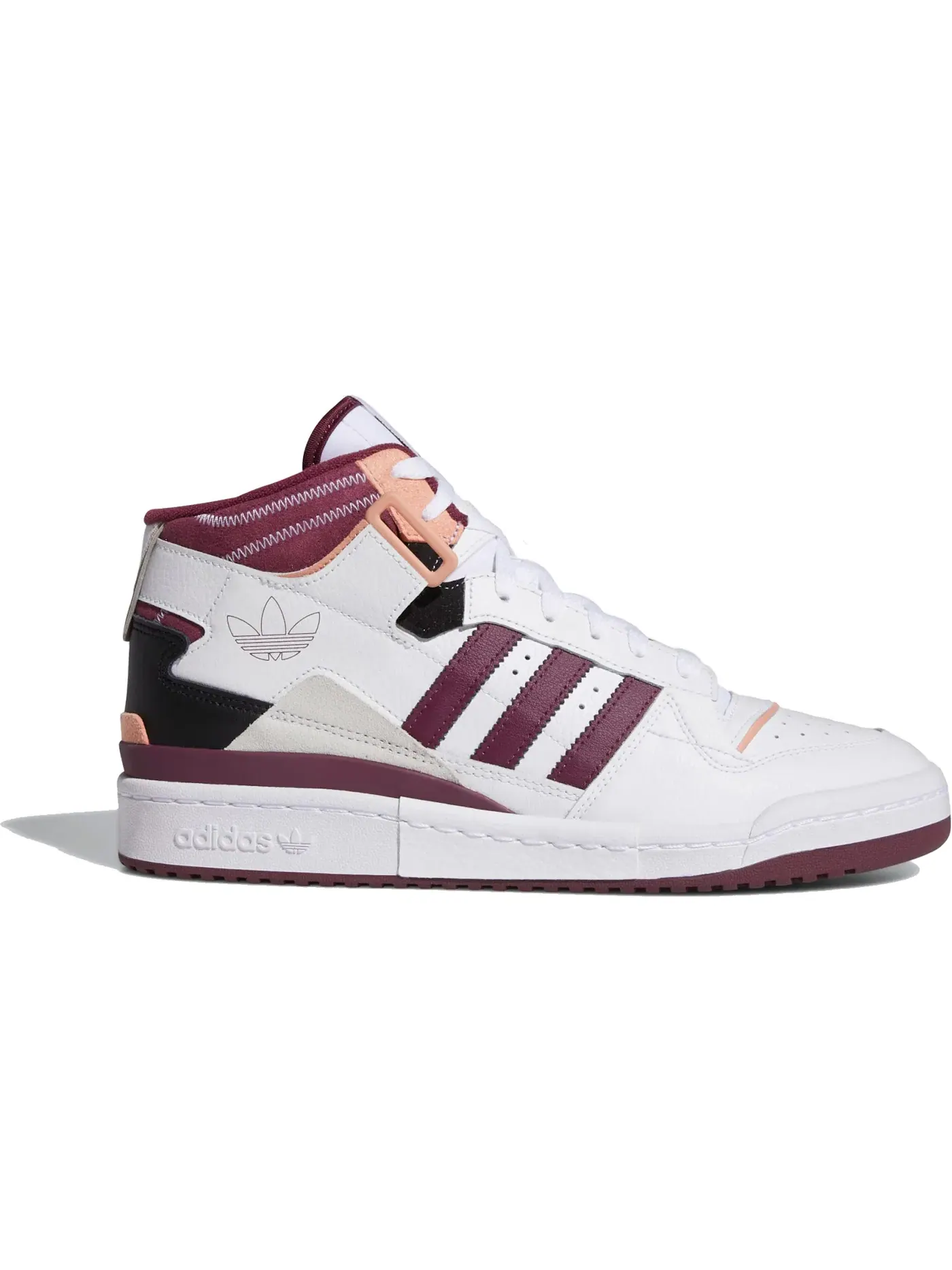 Мужские кроссовки lifestyle Adidas Forum Exhibit High — изображение 1 из 1, белый