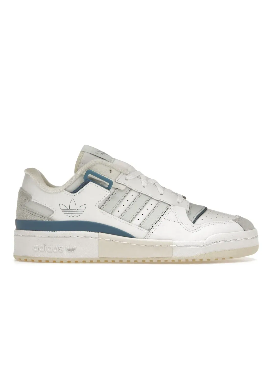 Мужские кроссовки Lifestyle Adidas Forum Exhibit Low — изображение 1 из 4, белый//кремовый белый
