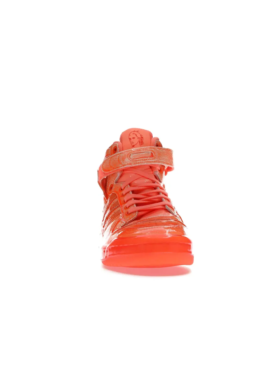 Мужские кроссовки Lifestyle Adidas Forum Hi — изображение 2 из 4, оранжевый/оранжевый