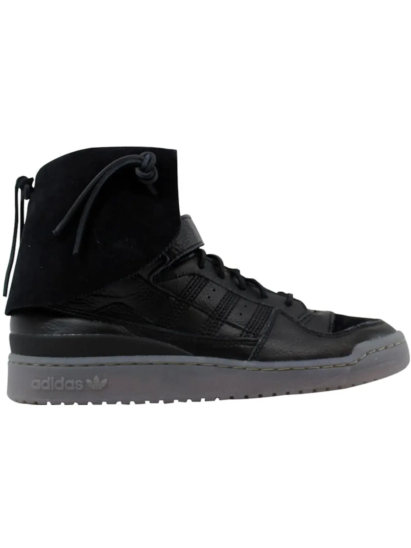 Мужские кроссовки Lifestyle Adidas Forum Hi Moc — изображение 1 из 1, черный/черный