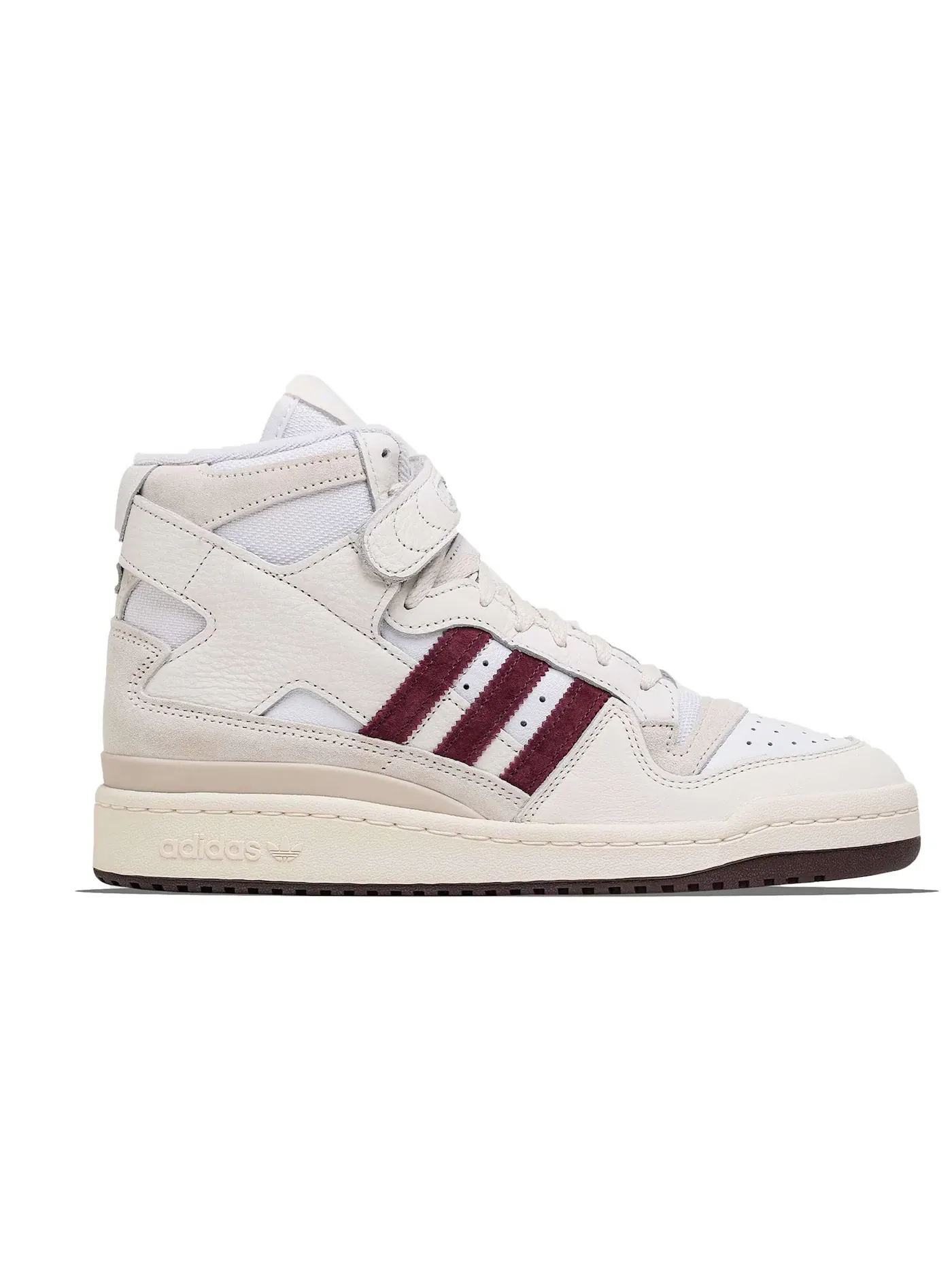 Мужские кроссовки с высоким берцем Adidas Forum Hi — изображение 1 из 1, белый