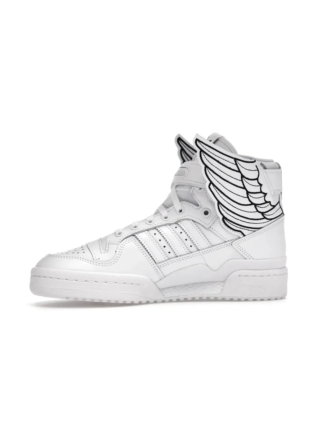 Мужские кроссовки Adidas Forum Hi Wings 4.0 Jeremy Scott — изображение 3 из 4, белый