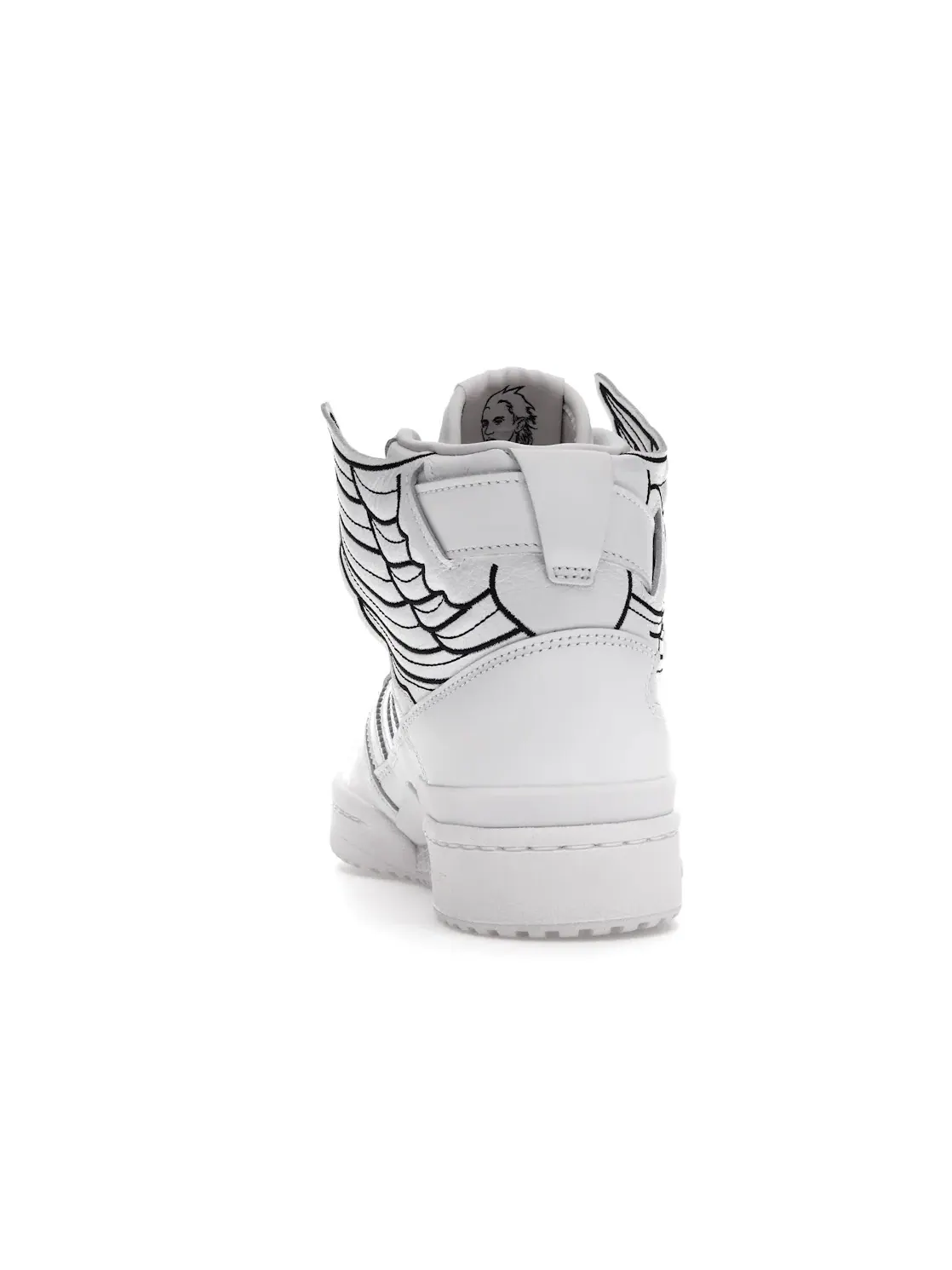 Мужские кроссовки Adidas Forum Hi Wings 4.0 Jeremy Scott — изображение 4 из 4, белый