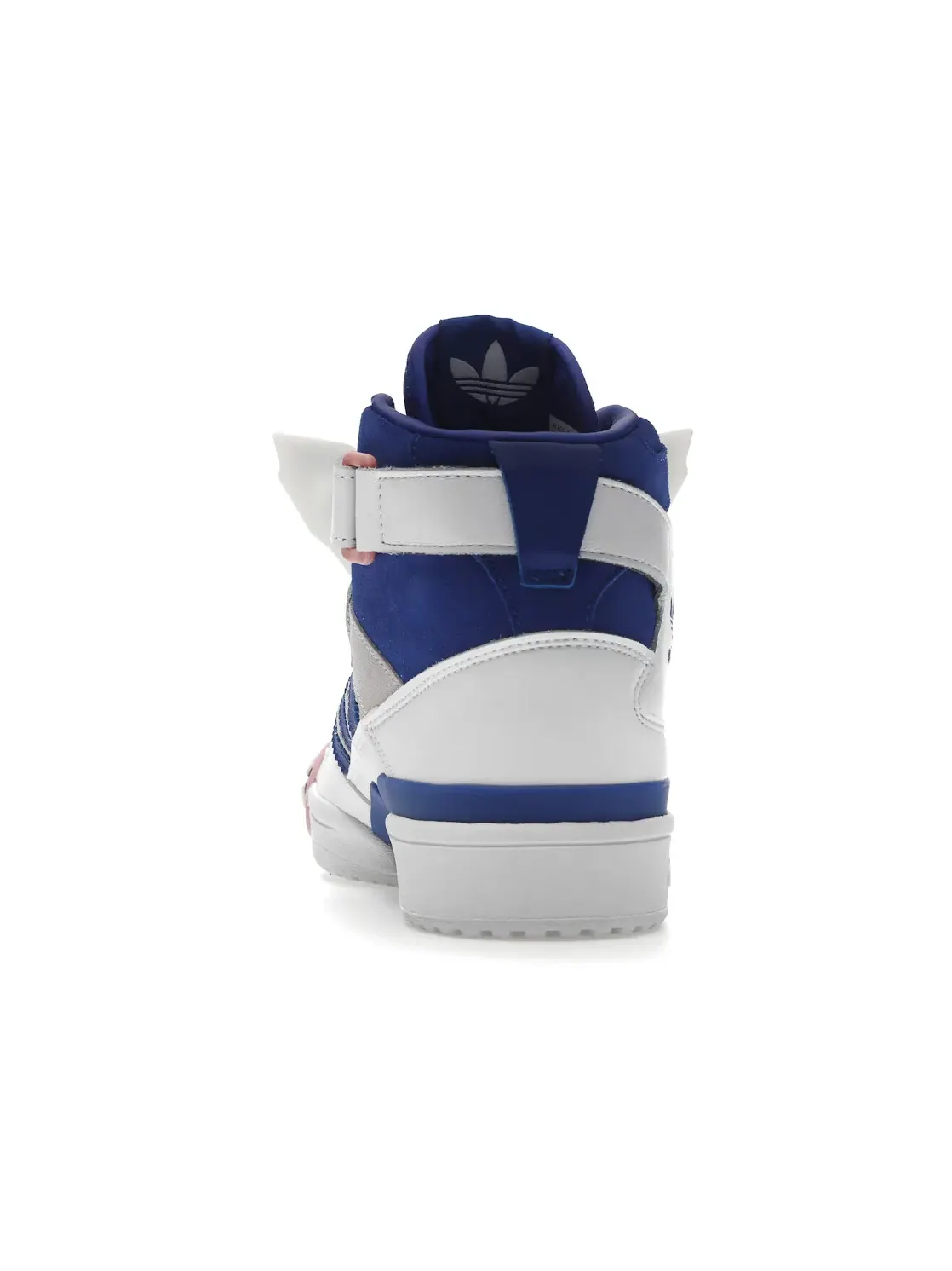 Мужские кроссовки Lifestyle с дизайном Kerwin Frost Humanarchives Adidas Forum High — изображение 4 из 4, белый/синий/серый