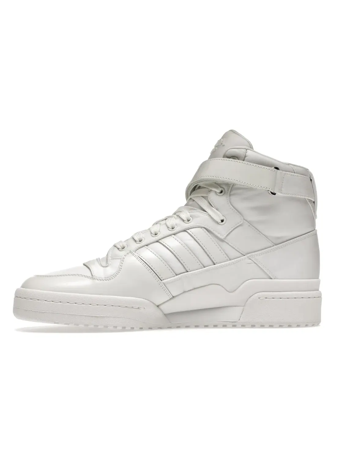 Мужские кроссовки Lifestyle Adidas Forum High — изображение 3 из 4, белый белый