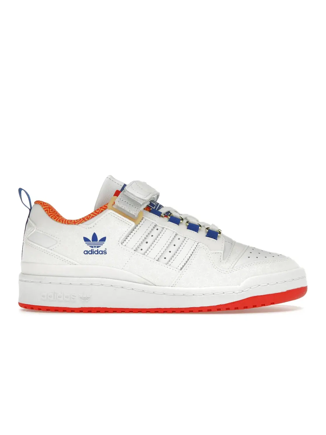 Мужские кроссовки Lifestyle Adidas Forum Low — изображение 1 из 4, белый белый красный