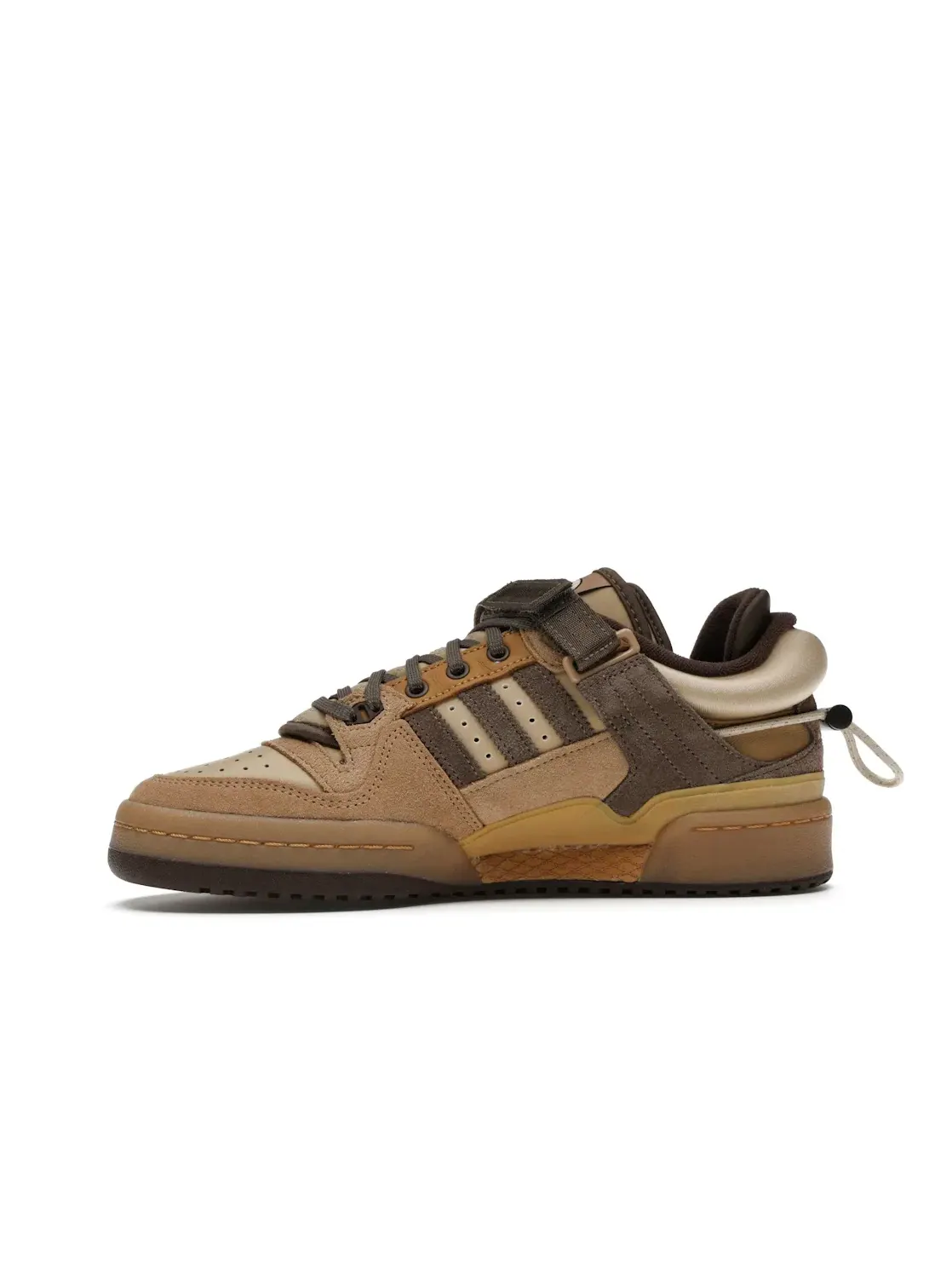 Мужские кроссовки с регулируемым ремешком Bad Bunny Adidas Forum Low — изображение 3 из 4