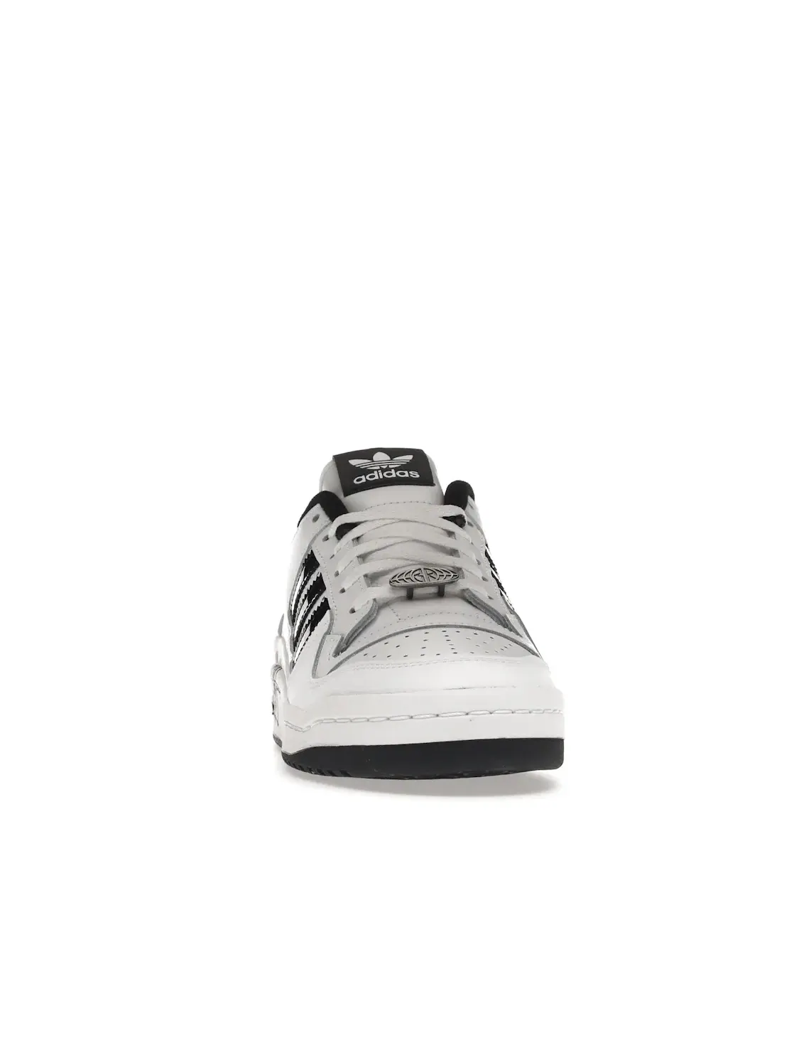 Мужские кроссовки Lifestyle Adidas Forum Low — изображение 2 из 4, белый/черный