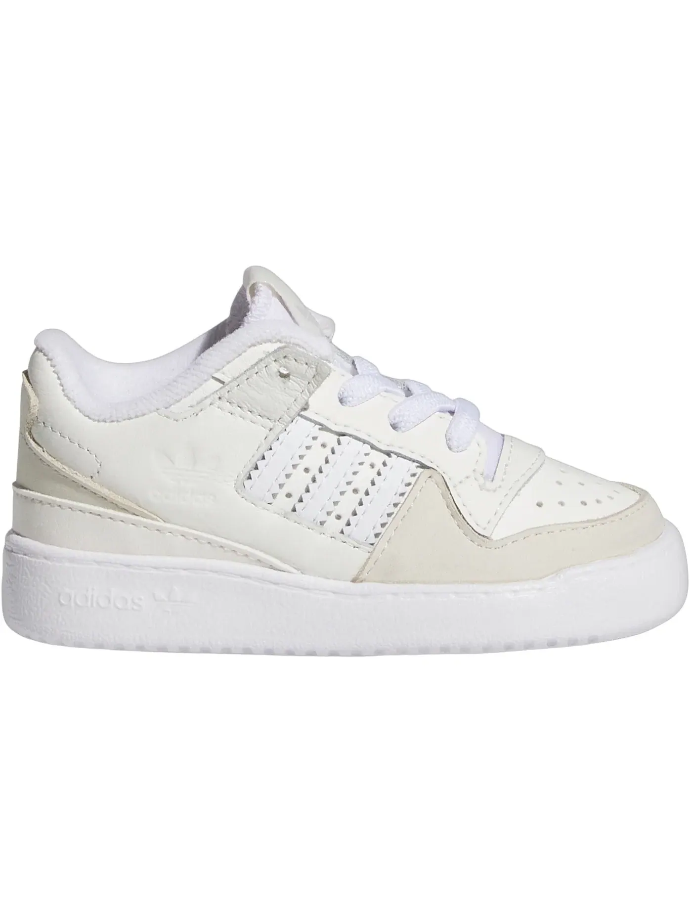 Детские кроссовки Lifestyle Adidas Forum Low — изображение 1 из 1, белый/белый/белый