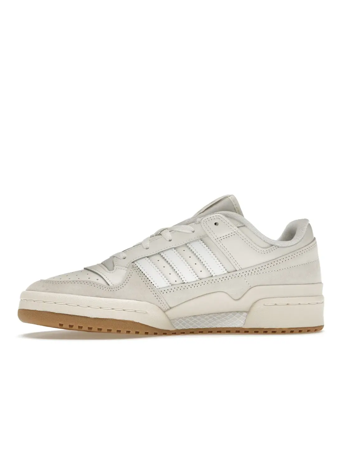 Мужские кроссовки Lifestyle с низким профилем Adidas Forum Low CL — изображение 3 из 4, белый/белый/белый