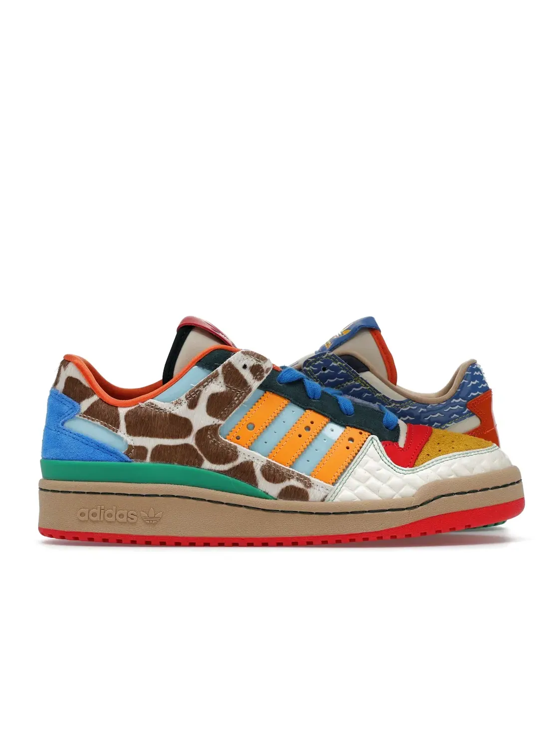 Мужские кроссовки Lifestyle Adidas Forum Low CL — изображение 1 из 4, мульти