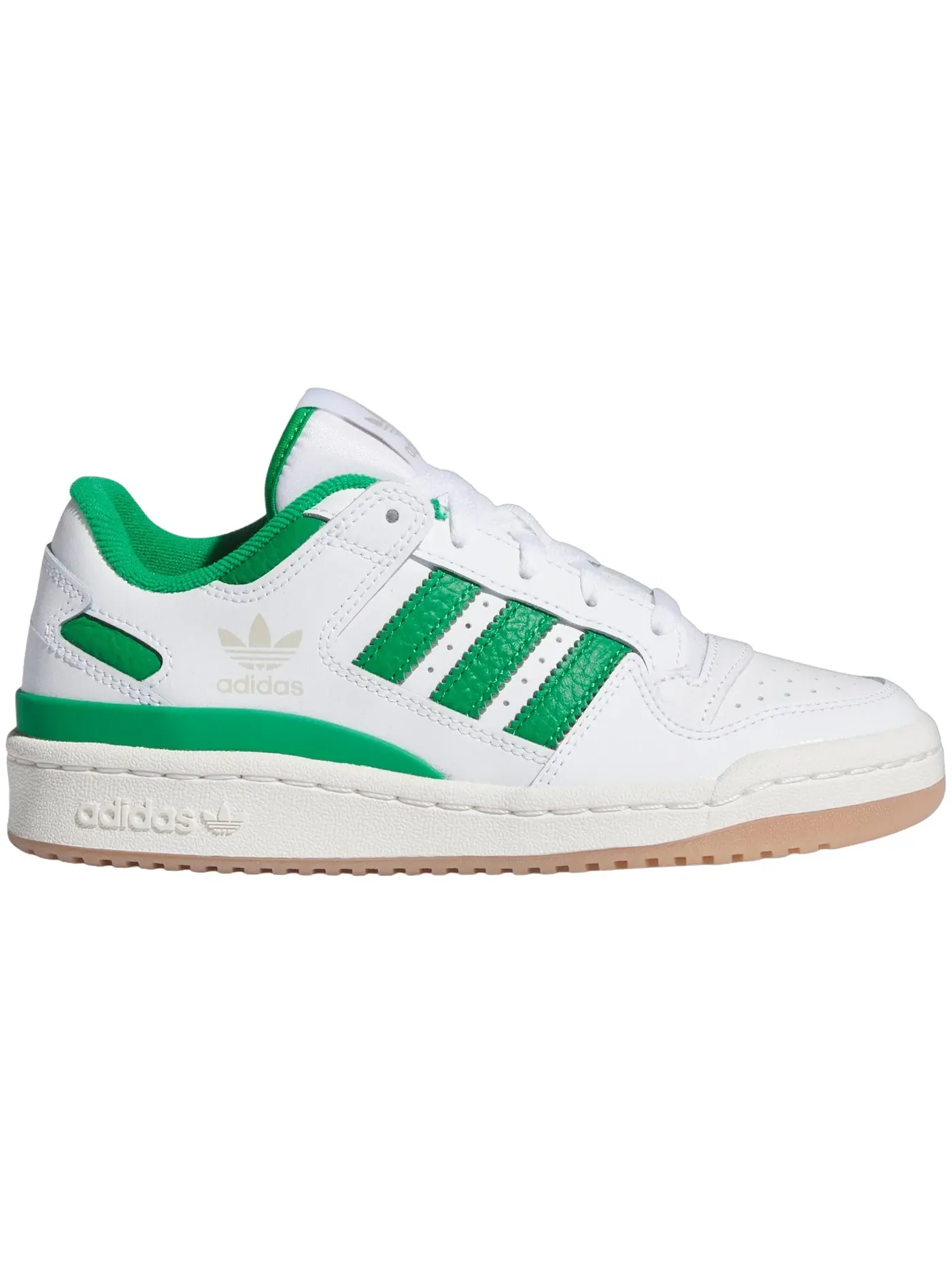 Детские кроссовки Lifestyle Adidas Forum Low CL — изображение 1 из 1, белый зеленый