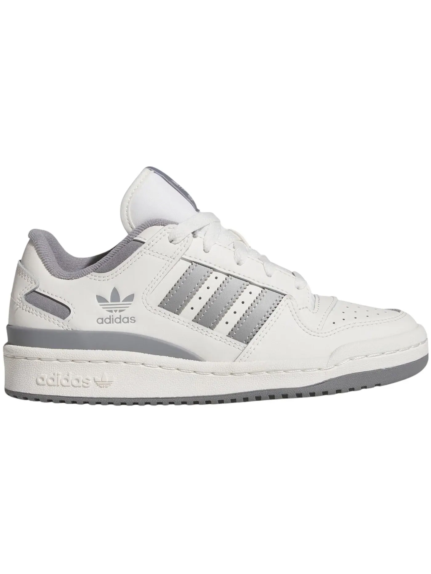 Детские кроссовки Lifestyle Adidas Forum Low CL — изображение 1 из 1, белый/серый/серый