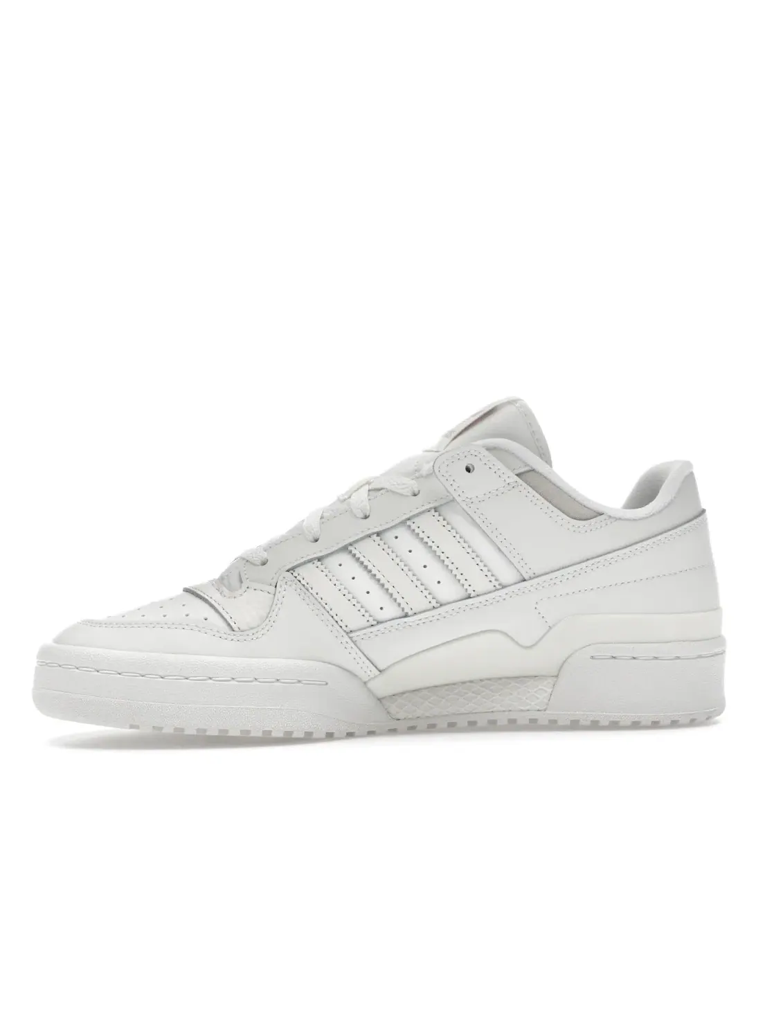 Мужские кроссовки с низким верхом Adidas Forum Low CL — изображение 3 из 4, белый/белый/серый